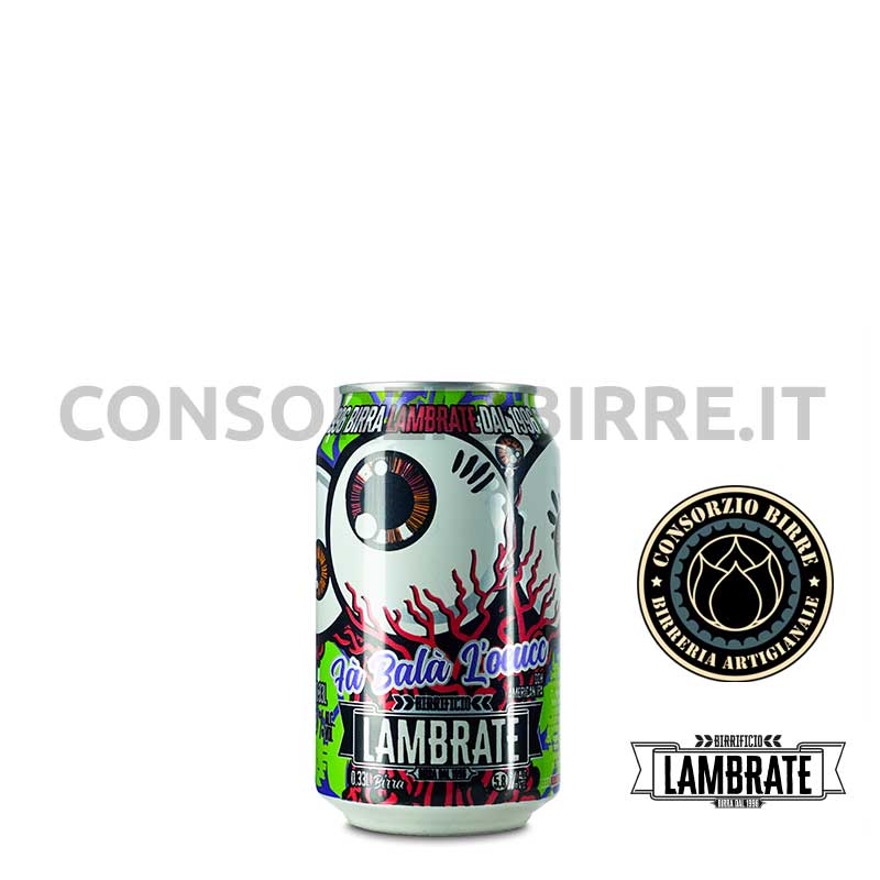 Birra LAMBRATE FA' BALA' L'OEUCC – ddh america ipa – lattina 33 cl -  Consorzio Birre